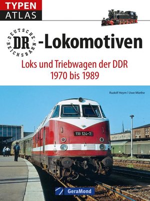 cover image of Typenatlas DR-Lokomotiven